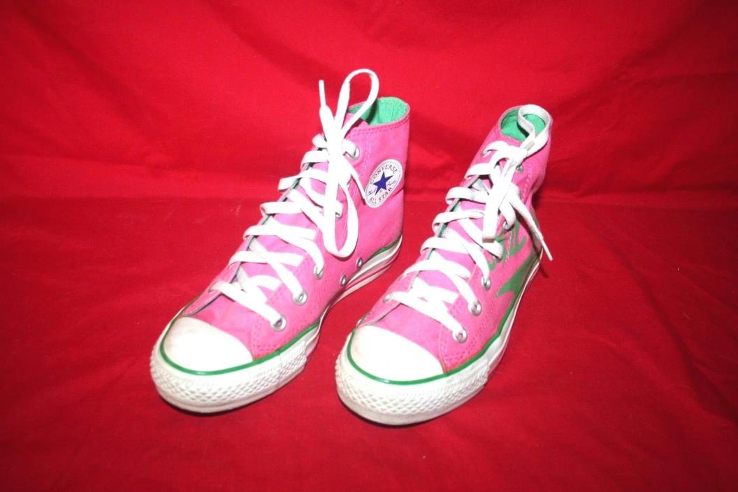 Converse Chuck Taylor All Stars Shoes SIZE 4 Boys 6 Girls High Tops PINK