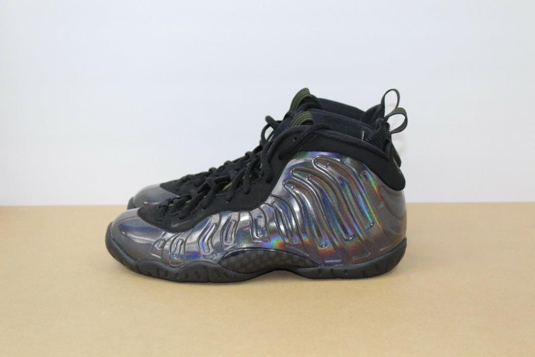 Nike Little Posite One GS Basketball Shoe Legion Green Blk 644791-301 Size 4.5Y