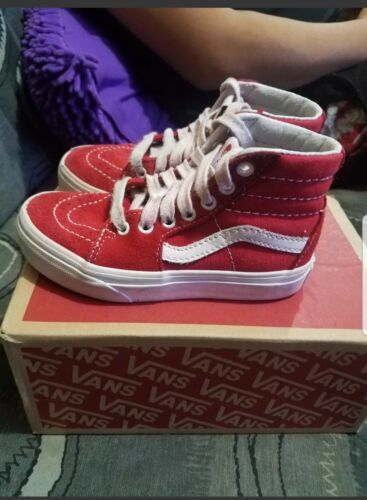 Red Vans Kids  Sneaker Shoes  Size 11C/ air force 11c
