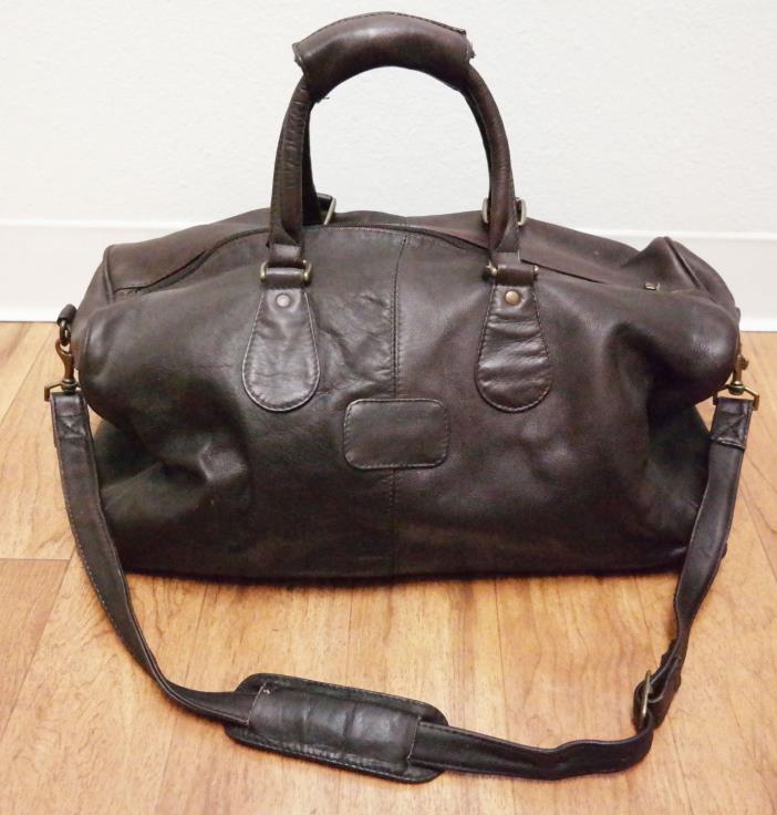 Wilsons Leather Duffel Bag - Columbian Brown Leather - Originals Adventure Bound