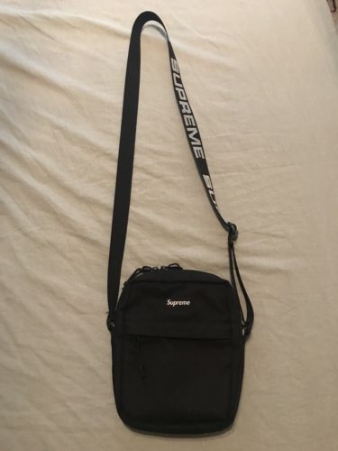 Supreme SS18 Shoulder Bag Black