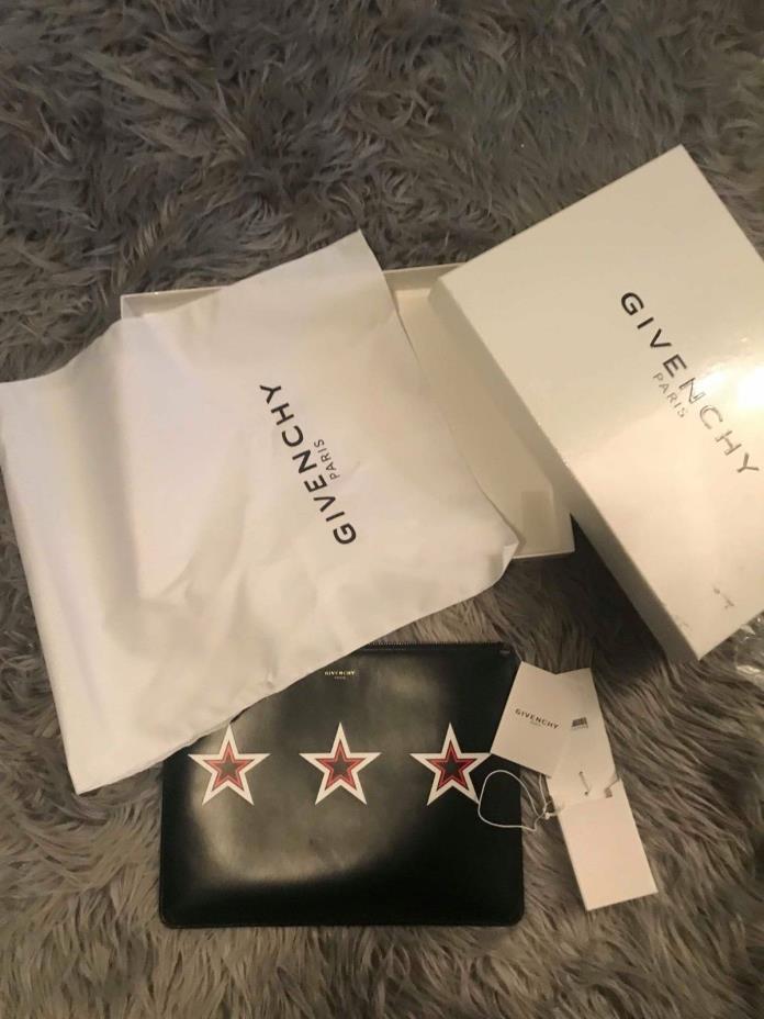 Givenchy Clutch Star 2018, Pre-Owned , Perfect Condition
