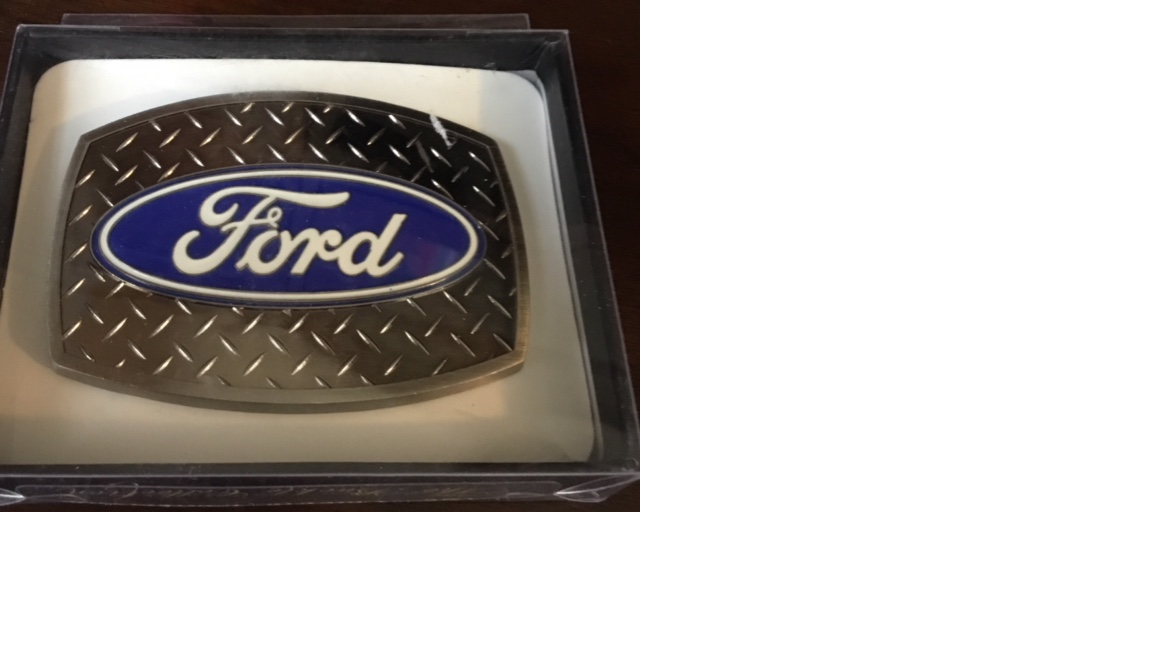 FORD BELT BUCKLE -  NEW IN BOX BY SPEC CAST COLLECTIBLES