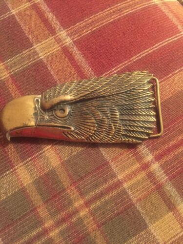 Vtg 1975 Ben Heck Limited Edition Eagle Belt Buckle Harley Eagle Wannabe