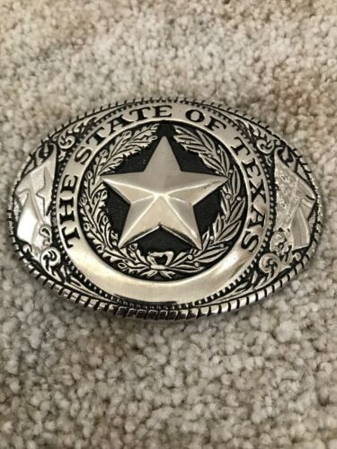 The State Of Texas Belt Buckle