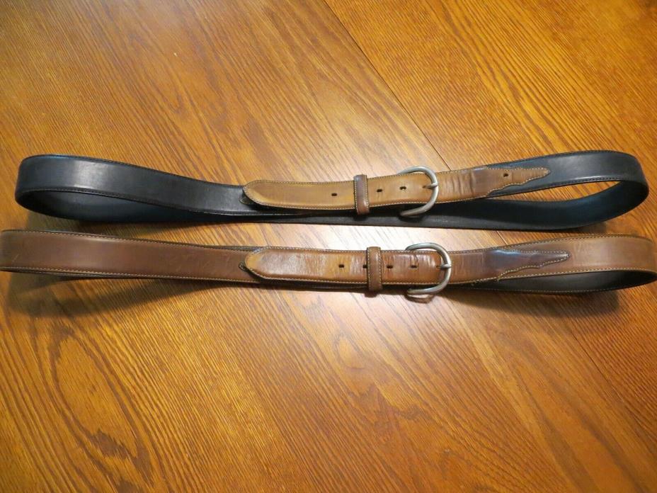 Preowned Men's Western leather belts