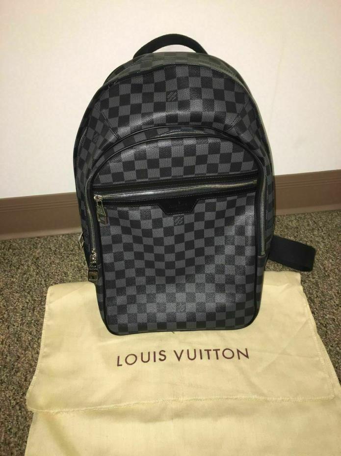 Louis Vuitton Damier MICHAEL Backpack Black Men's Travel Bag