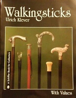 WALKING STICK / CANE ID PRICE GUIDE COLLECTOR'S BOOK