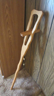 Humorous Wood Gentleman's Restroom Assistance / Funnel Cane (MD)