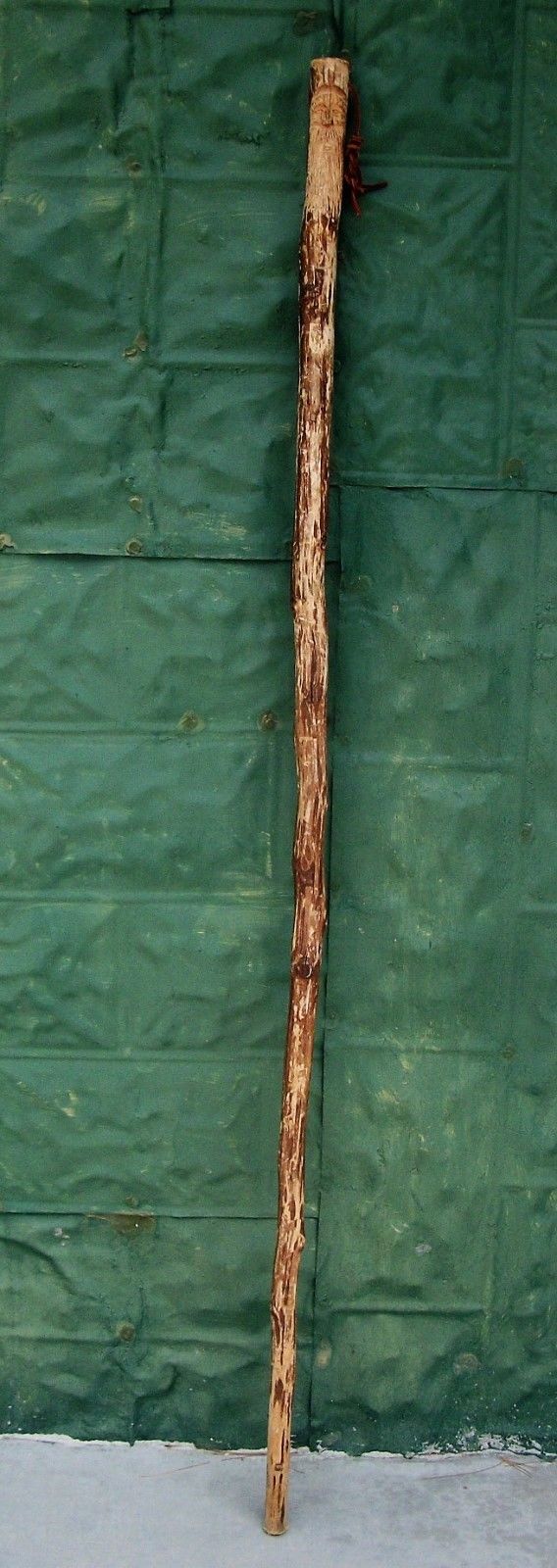 Vintage Hand Carved Folk Art - Man in Forest - 57