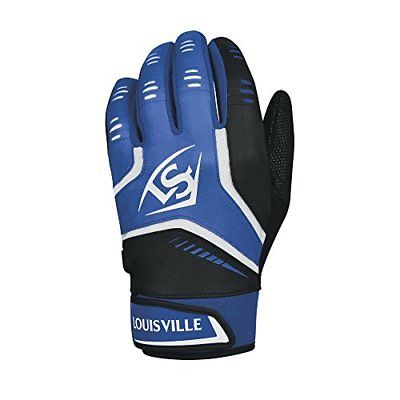 Louisville Slugger Omaha Adult Batting Gloves - XX-Large Royal Blue