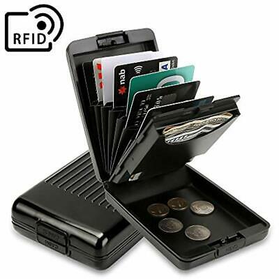 ANSSOW RFID Blocking Card Holder Case For Men And Women, Safe Secure Protection
