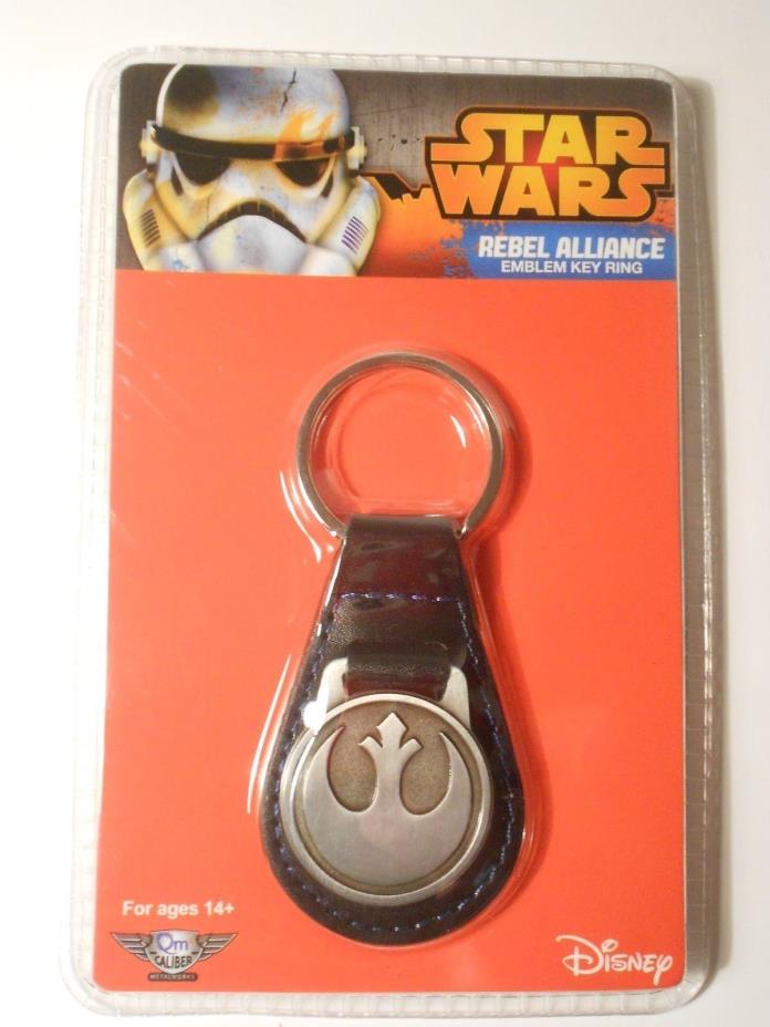 Star Wars REBEL ALLIANCE EMBLEM Key Chain - New In Package - Skywalker, Han Solo