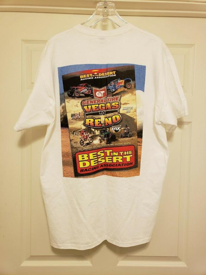 Original -Best In The Desert Racing Association - T Shirt XL New
