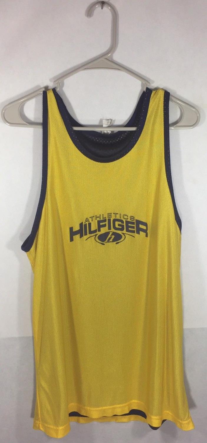 Size XL Vintage Tommy Hilfiger Athletics Reversible Tank Top Basketball Jersey