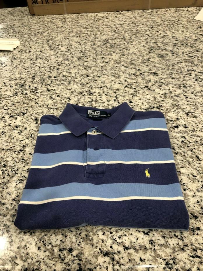 Authentic Vintage Mens Ralph Lauren Polo Practically new condition Large Mesh