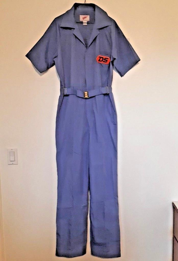 Vintage Red Wing Jumpsuit Coverall Uniform Mechanic Short Sleeve Assembly DS
