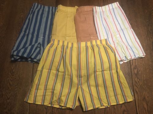 YOUR CHOICE of Vtg NOS Men's Boxer Shorts Front Fly Sz Large 38-40