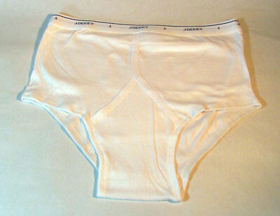 Jockey White Classic Brief Underwear NOS Vintage Men's 42 waist