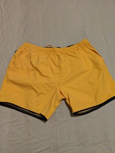 Vintage Nautica Xxl Trunk Swimsuit Yellow