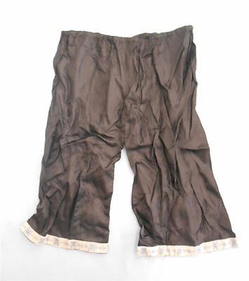 Vintage Black Hand Stitched Military Bloomers,Antique Undergarments,ca.WWII