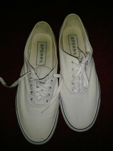 VINTAGE Sperry Top Sider Cloud Shoes US Made Boating Mens 8