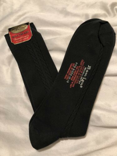 Vtg Matt Andrews Vintage NOS Gray Men's Socks Size 10-13 Nylon Deadstock