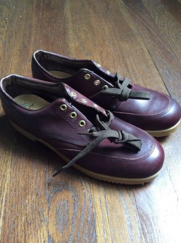Wildcats Buster Brown Leather Vintage Shoes Made In USA Men's Size 6.5