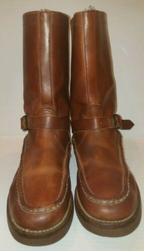 Vintage Abercrombie & Fitch Hunting Boots Du-Flex Cush N Crepe Size 6 D