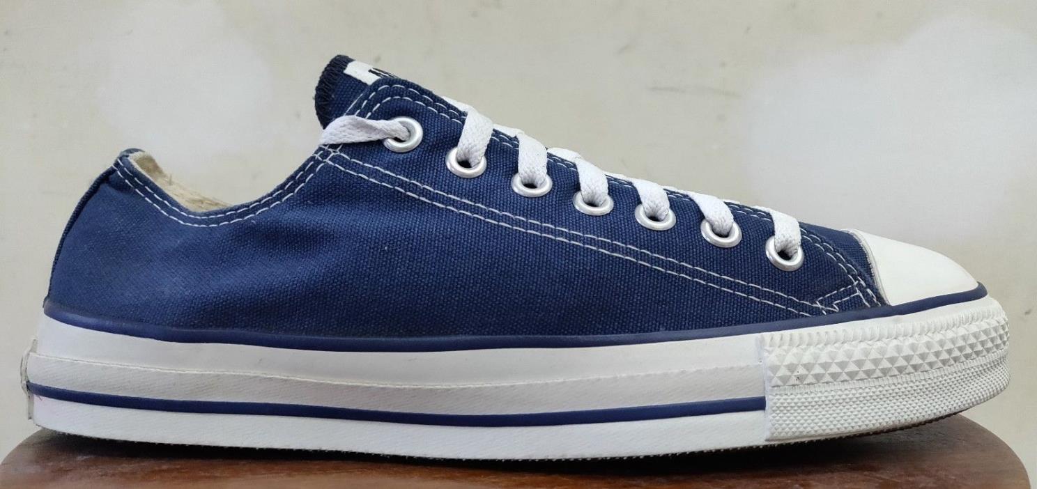 Men's Vintage Converse All Star low top size 8.5 US color blue / white