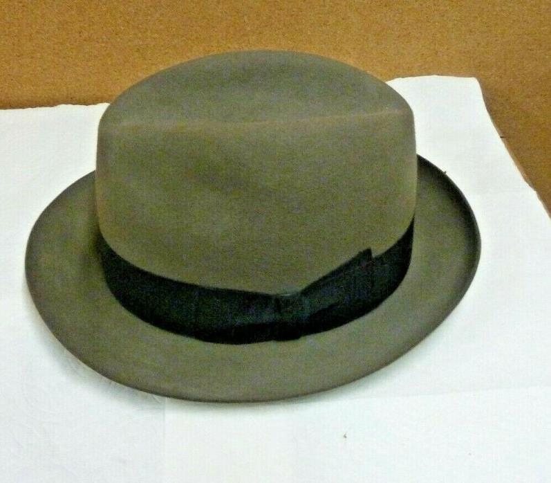 VINTAGE SUPER BORSALINO Gian Pesce Genova  XXXXX FEDORA HAT MEN'S SIZE 6 1/2