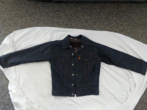 LEVI'S 1960s Vintage Button Up Lined Jacket Boys Size 20 Beautiful! RARE!!!