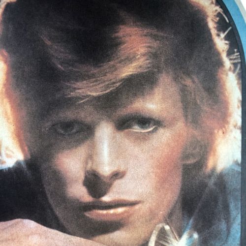 David Bowie Vintage Iron-On Shirt Transfer - Floyd Zeppelin Queen Rock Glam