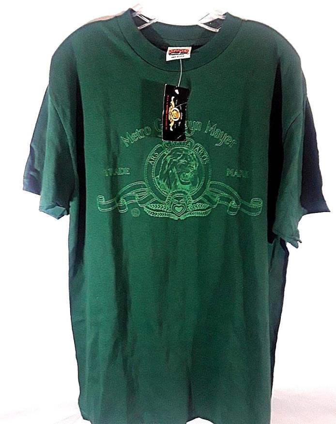 NWT Vintage METRO GOLDWYN MAYER MGM Studio Promo T-Shirt (90s) LEO THE LION! XL