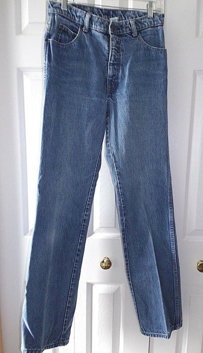 Mens VTG Calvin Klein Jeans 70's-80s High Waist Scovill Zip 29x34