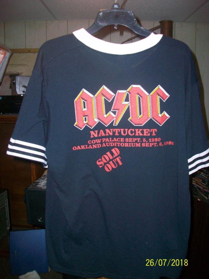 AC/DC - w / NANTUCKET 1980 SOLD OUT 