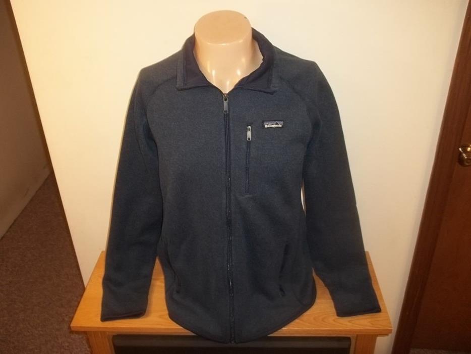 PATAGONIA COMMON THREADS Fleece Lined FULL ZIP BETTER SWEATER POLYESTER JACKET L