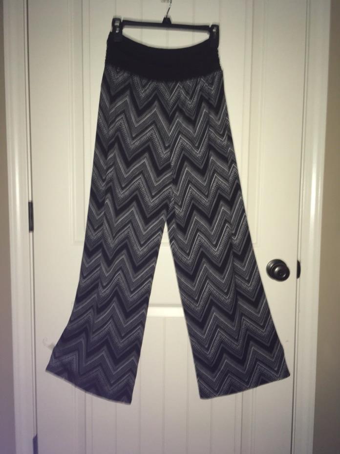 RETRO BOHO BELL BOTTOM Women’s SIZE LG HIPPIE DISCO 70’s New Vintage UniqueFlare
