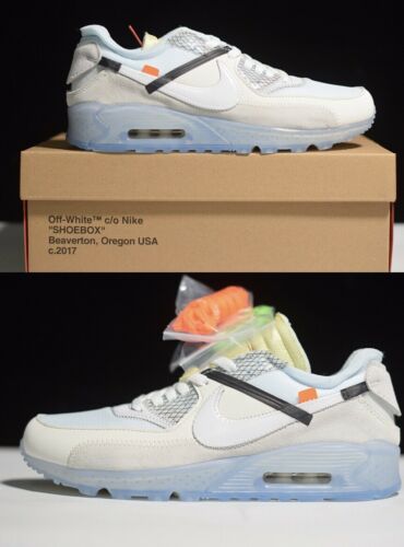 Off White X Nike Air Max 90. BRAND NEW with Box And Laces. all Sizes