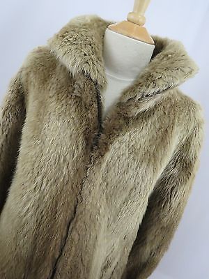 Oscar de La Renta Golden Unplucked Beaver Fur Bomber Jacket with Appraisal