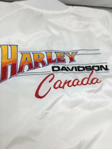 Vintage Harley Davidson Satin Deeley Council Jacket Men’s Medium