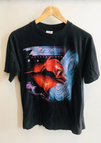 Vintage ZZ Top - Afterburner shirt - 1986 - XL 46-48 - Spring Ford brand