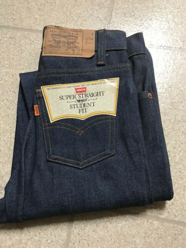 Vintage Levi's, 26-31,705-0217, 1980’s, Student cut,Orange Tag, Made In USA.