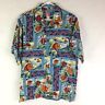 Reyn Spooner Joe Kealoha's Hawaiian Shirt Sz L?  XL?  Tropical Fish Print Blue
