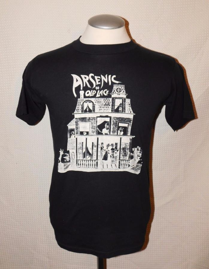 Vtg 80's Jerzees Arsenic And Old Lace Broadway Theater Production T-Shirt sz M