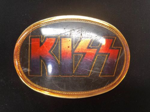 KISS Alive II 1977 Vintage Pacifica Belt Buckle Beautiful Aucoin