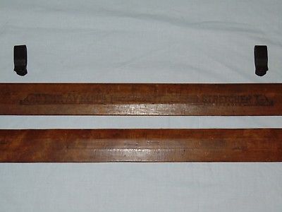 RARE ANTIQUE VICTORIAN PANT TROUSER PRESSER STRETCHER WOOD METAL CLOTHES HANGER