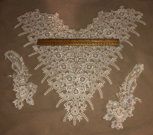 Vintage LACE Collar & Cuffs off Dress Estate Treasures