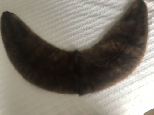 Vintage Mink Fur Collar 42” Flat