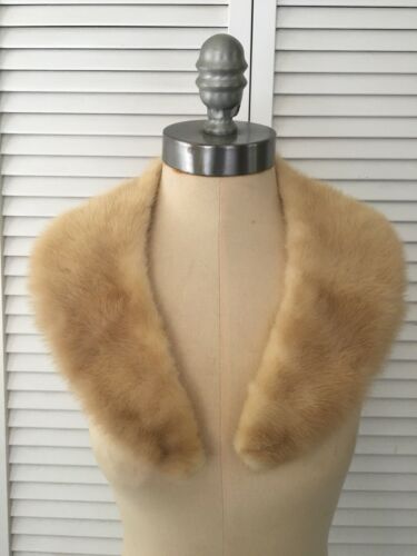Vintage Fur Collar Piece 32” Fox? Mink? Crafts Trim EUC Beautiful